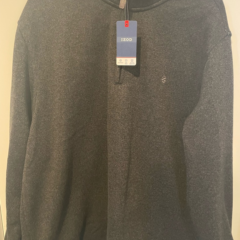 Men's Gray Sweater IZOD